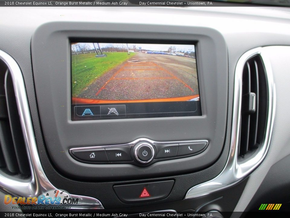 2018 Chevrolet Equinox LS Orange Burst Metallic / Medium Ash Gray Photo #7