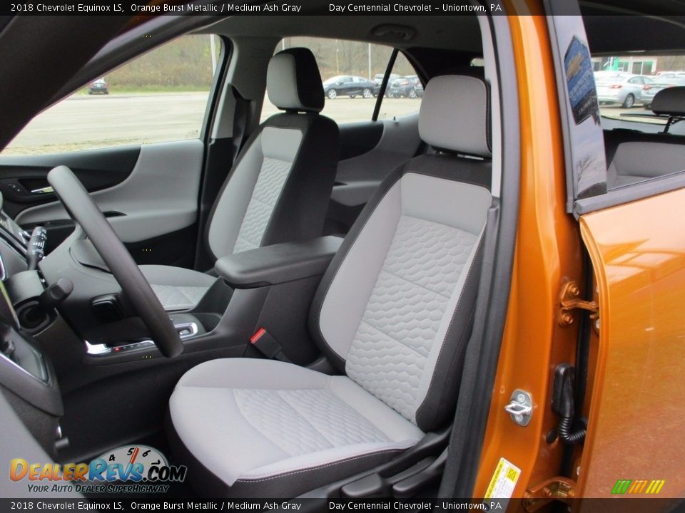 2018 Chevrolet Equinox LS Orange Burst Metallic / Medium Ash Gray Photo #11
