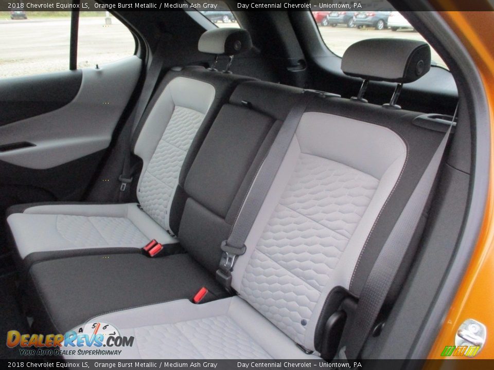 2018 Chevrolet Equinox LS Orange Burst Metallic / Medium Ash Gray Photo #12