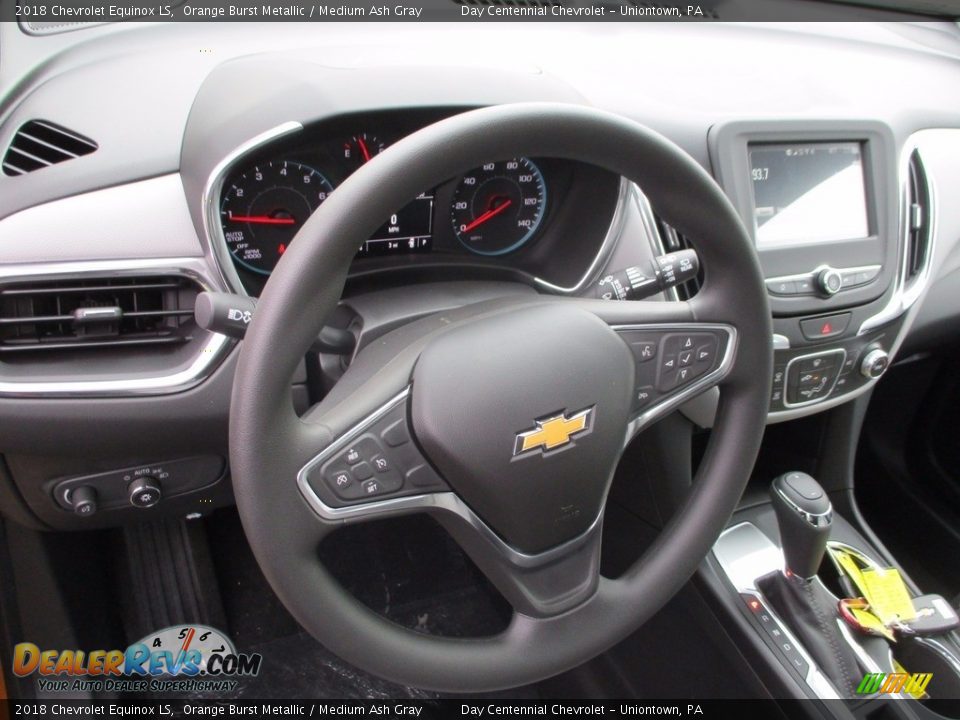 2018 Chevrolet Equinox LS Orange Burst Metallic / Medium Ash Gray Photo #13