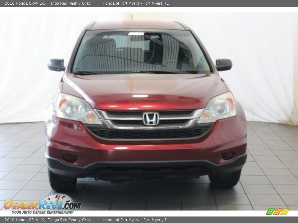 2010 Honda CR-V LX Tango Red Pearl / Gray Photo #4