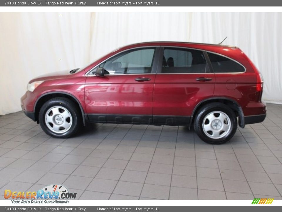 2010 Honda CR-V LX Tango Red Pearl / Gray Photo #5