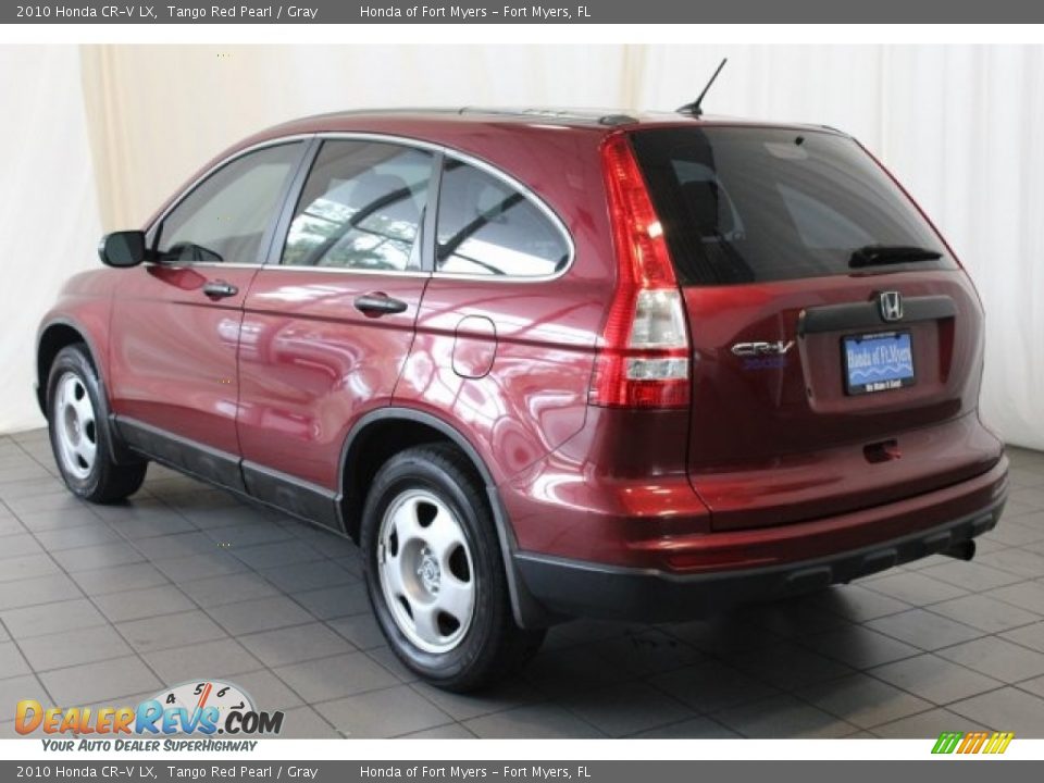 2010 Honda CR-V LX Tango Red Pearl / Gray Photo #6