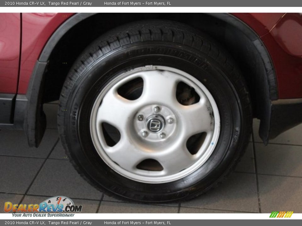 2010 Honda CR-V LX Tango Red Pearl / Gray Photo #8