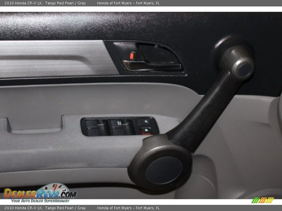 2010 Honda CR-V LX Tango Red Pearl / Gray Photo #9