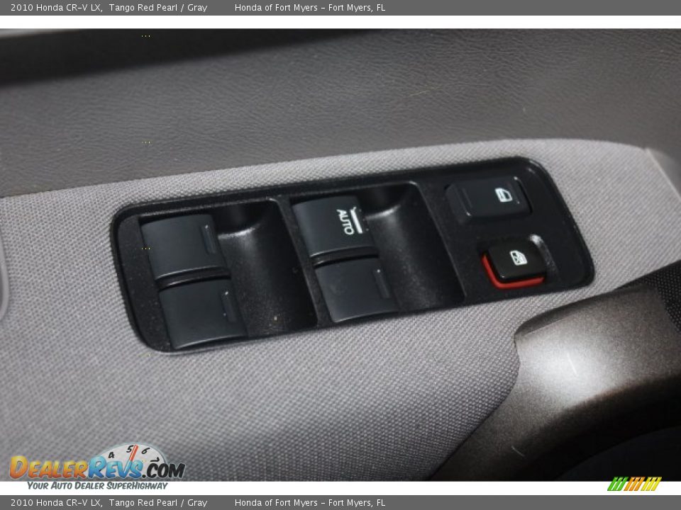 2010 Honda CR-V LX Tango Red Pearl / Gray Photo #10