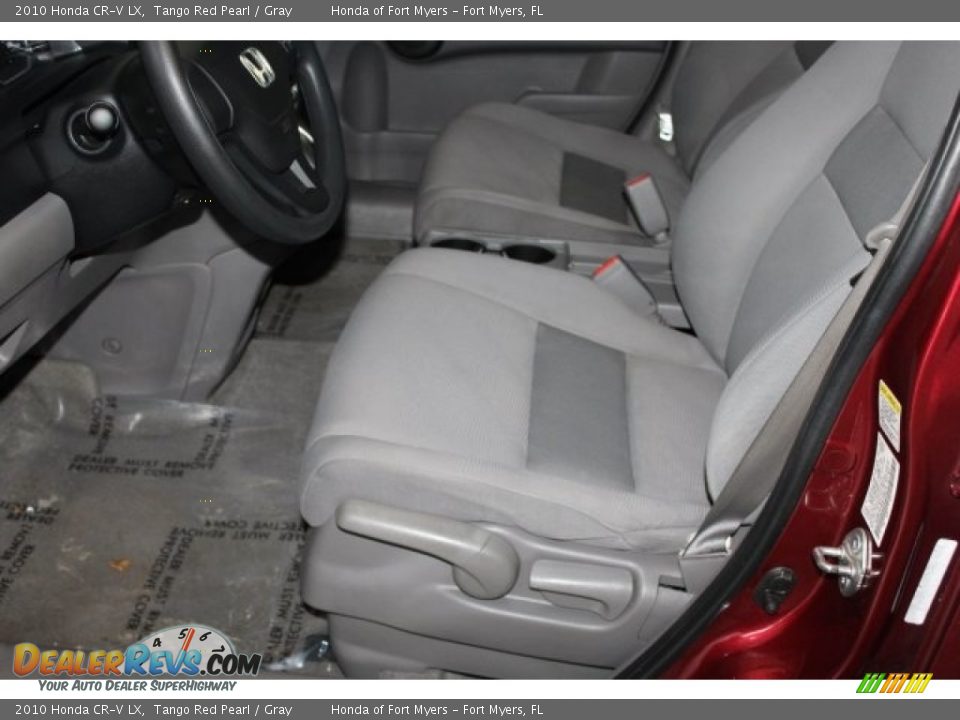 2010 Honda CR-V LX Tango Red Pearl / Gray Photo #11