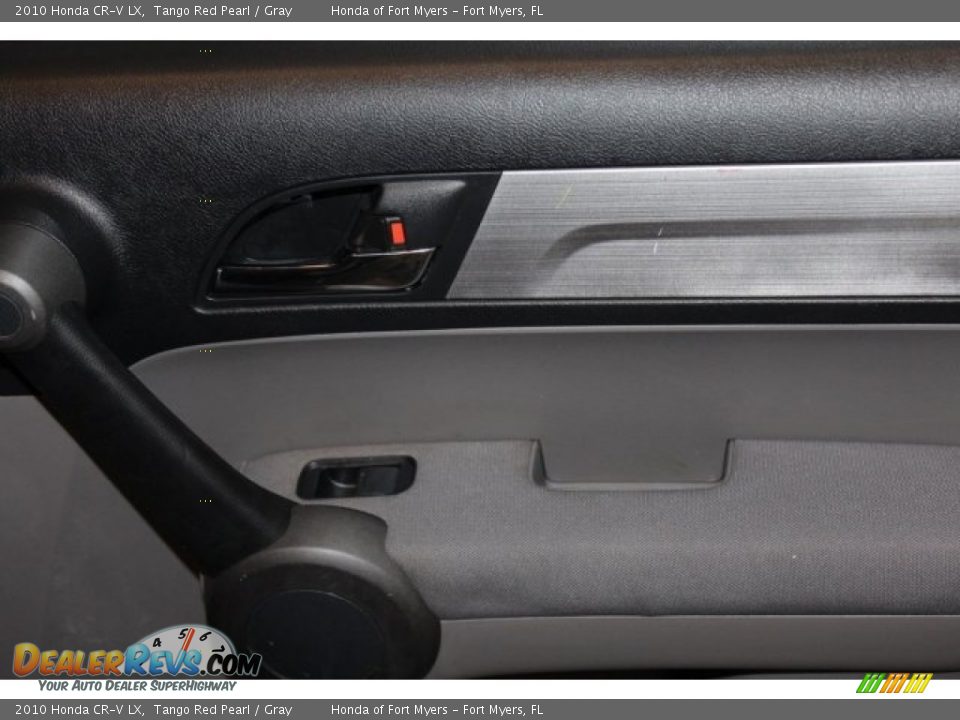 2010 Honda CR-V LX Tango Red Pearl / Gray Photo #23