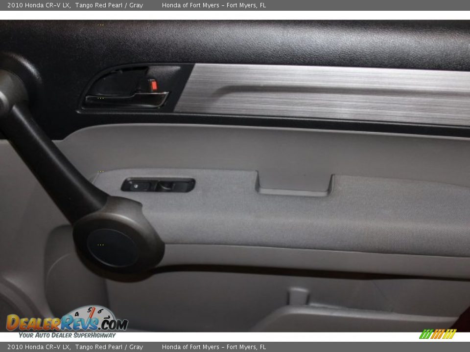 2010 Honda CR-V LX Tango Red Pearl / Gray Photo #25
