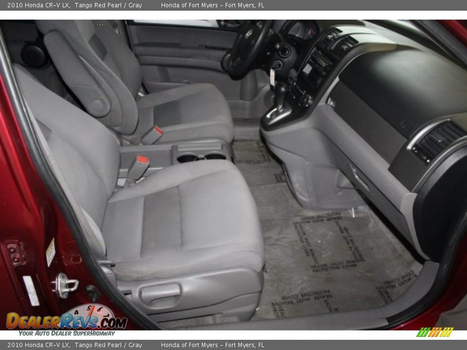 2010 Honda CR-V LX Tango Red Pearl / Gray Photo #26
