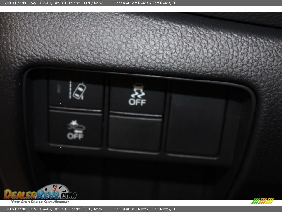2018 Honda CR-V EX AWD White Diamond Pearl / Ivory Photo #13