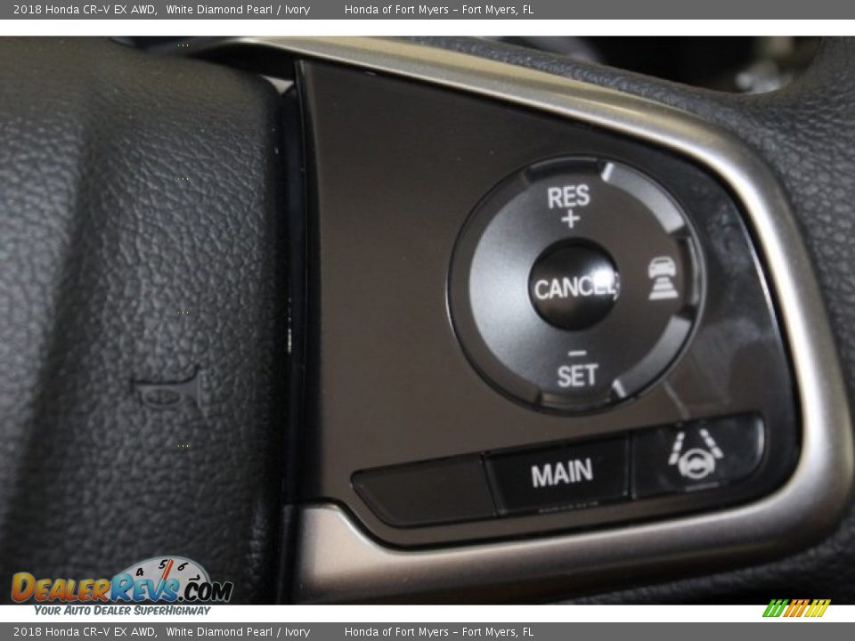 2018 Honda CR-V EX AWD White Diamond Pearl / Ivory Photo #15