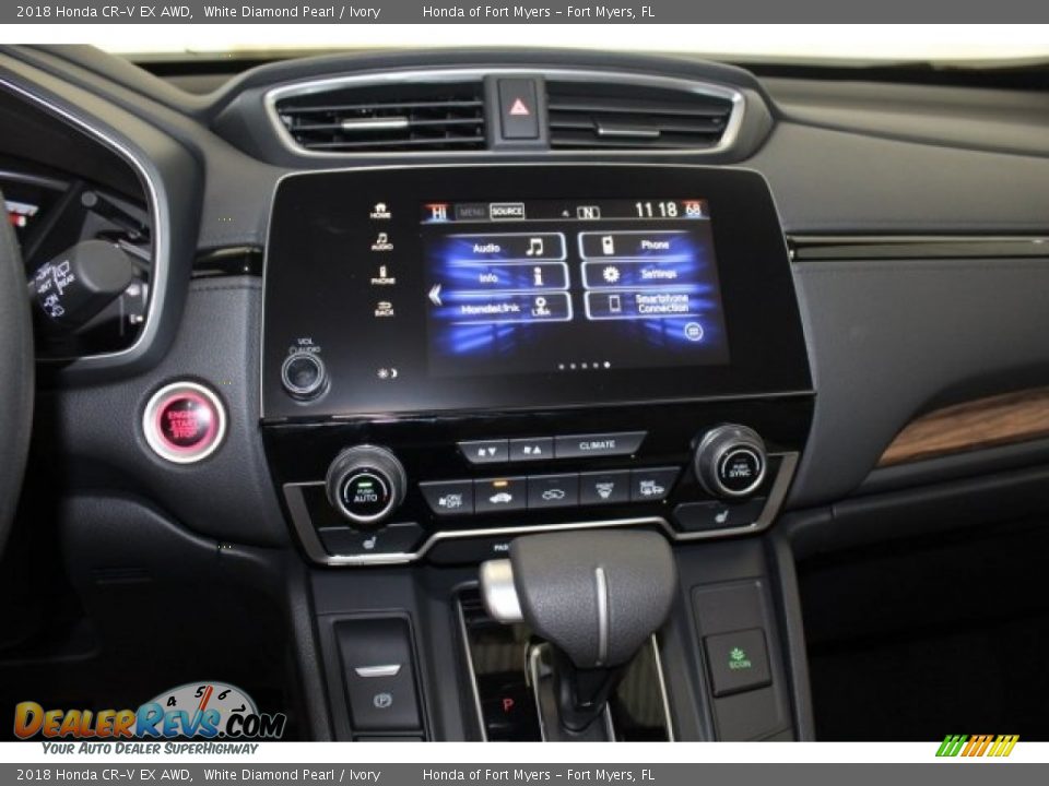 2018 Honda CR-V EX AWD White Diamond Pearl / Ivory Photo #16