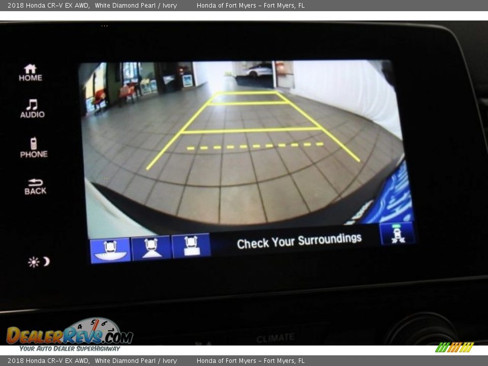 2018 Honda CR-V EX AWD White Diamond Pearl / Ivory Photo #17