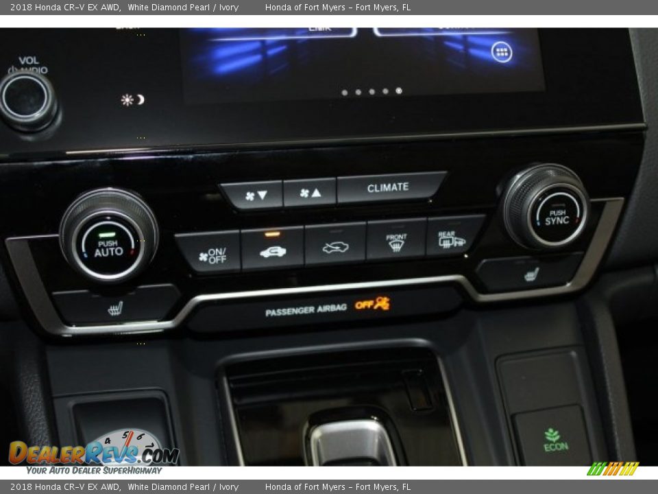 2018 Honda CR-V EX AWD White Diamond Pearl / Ivory Photo #19