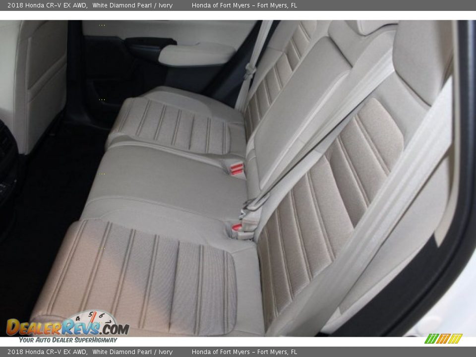 2018 Honda CR-V EX AWD White Diamond Pearl / Ivory Photo #23