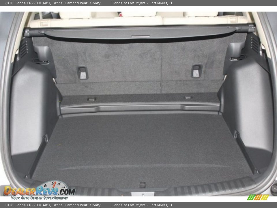 2018 Honda CR-V EX AWD White Diamond Pearl / Ivory Photo #24