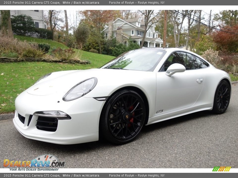 2015 Porsche 911 Carrera GTS Coupe White / Black w/Alcantara Photo #1