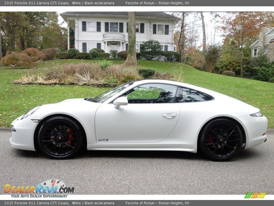 2015 Porsche 911 Carrera GTS Coupe White / Black w/Alcantara Photo #3