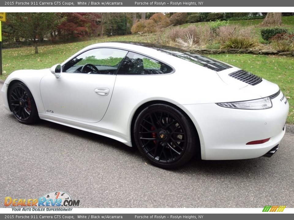 2015 Porsche 911 Carrera GTS Coupe White / Black w/Alcantara Photo #4