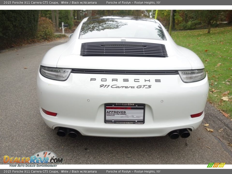2015 Porsche 911 Carrera GTS Coupe White / Black w/Alcantara Photo #5