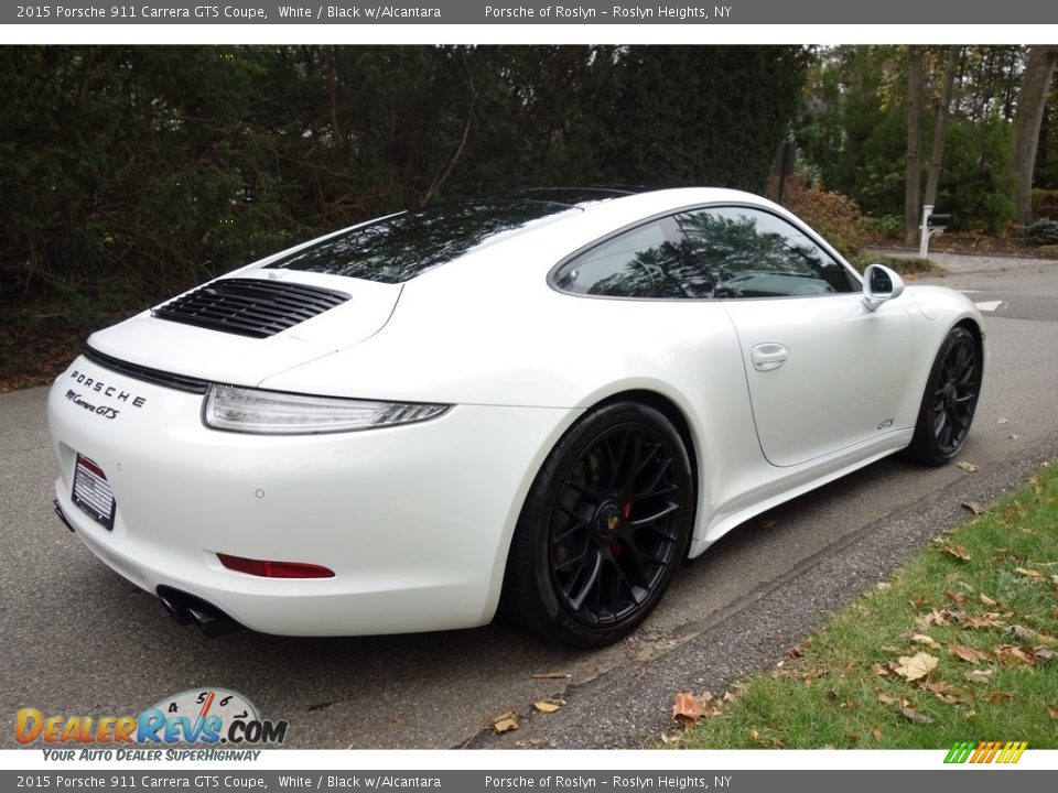 2015 Porsche 911 Carrera GTS Coupe White / Black w/Alcantara Photo #6