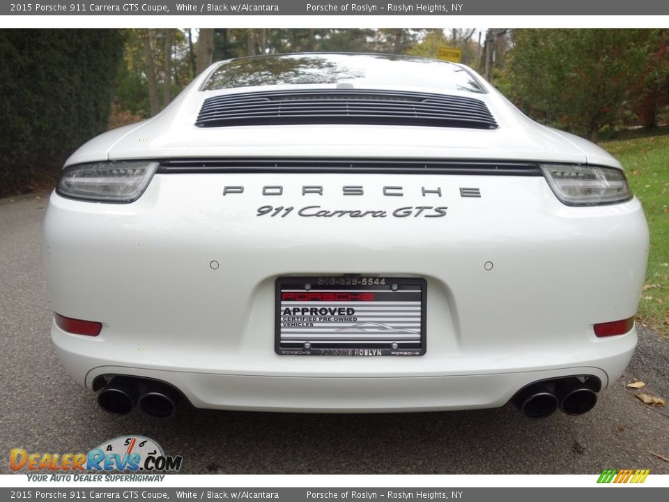 2015 Porsche 911 Carrera GTS Coupe White / Black w/Alcantara Photo #10