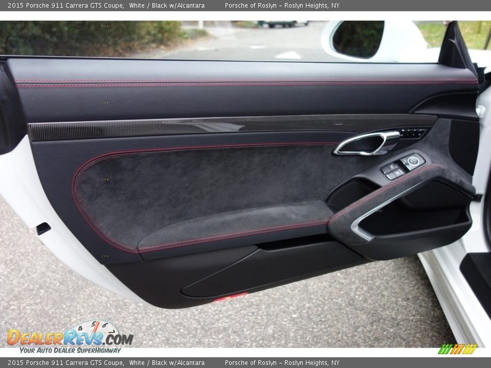 2015 Porsche 911 Carrera GTS Coupe White / Black w/Alcantara Photo #12