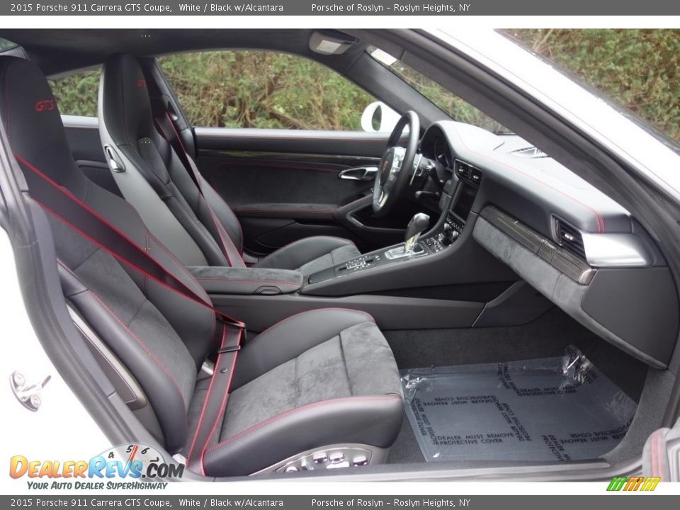 2015 Porsche 911 Carrera GTS Coupe White / Black w/Alcantara Photo #13