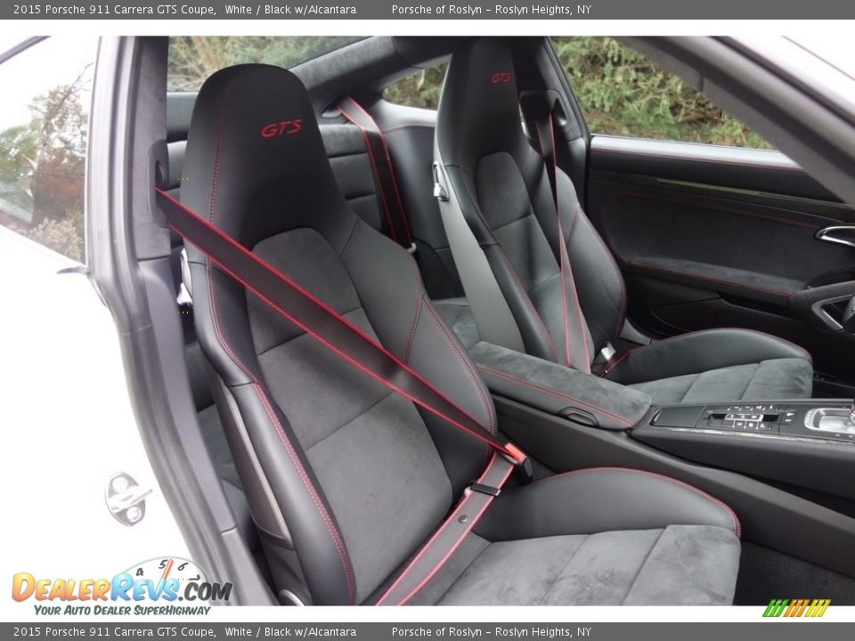 2015 Porsche 911 Carrera GTS Coupe White / Black w/Alcantara Photo #14