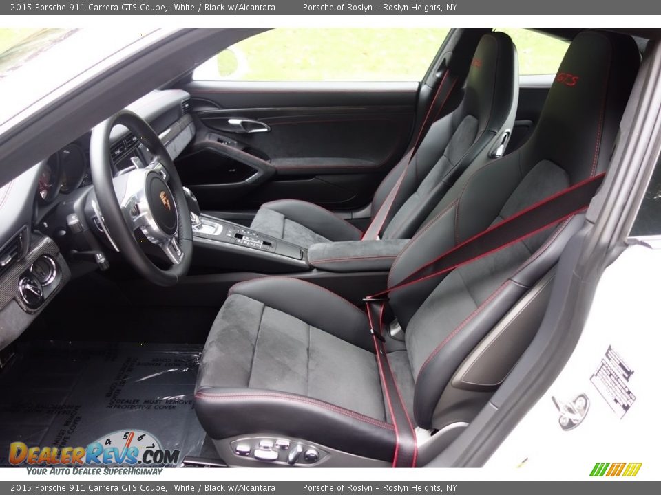 2015 Porsche 911 Carrera GTS Coupe White / Black w/Alcantara Photo #17