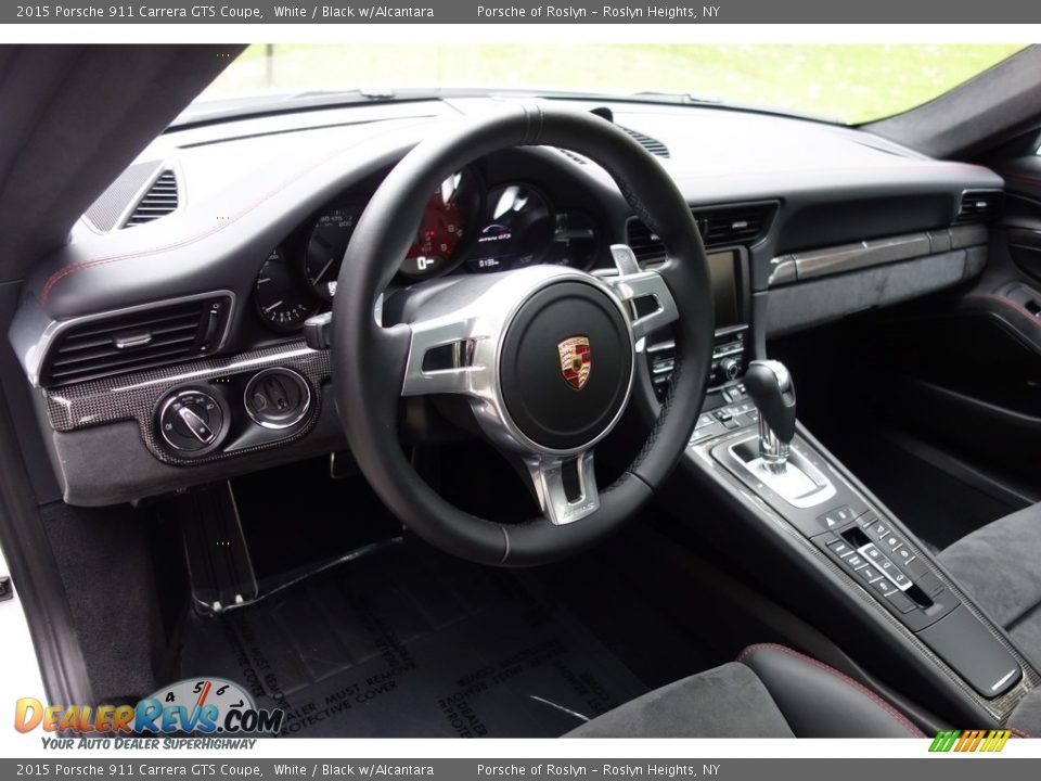 2015 Porsche 911 Carrera GTS Coupe White / Black w/Alcantara Photo #18
