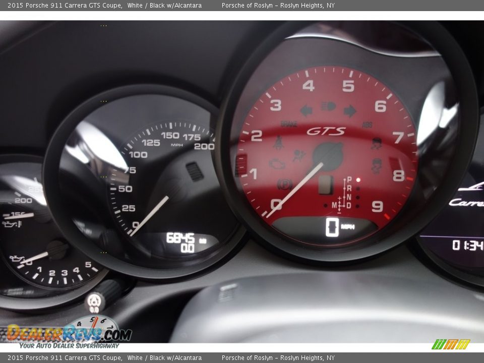 2015 Porsche 911 Carrera GTS Coupe White / Black w/Alcantara Photo #22