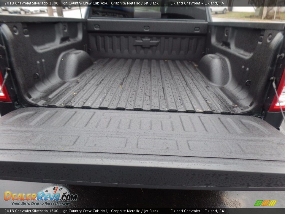 2018 Chevrolet Silverado 1500 High Country Crew Cab 4x4 Graphite Metallic / Jet Black Photo #16