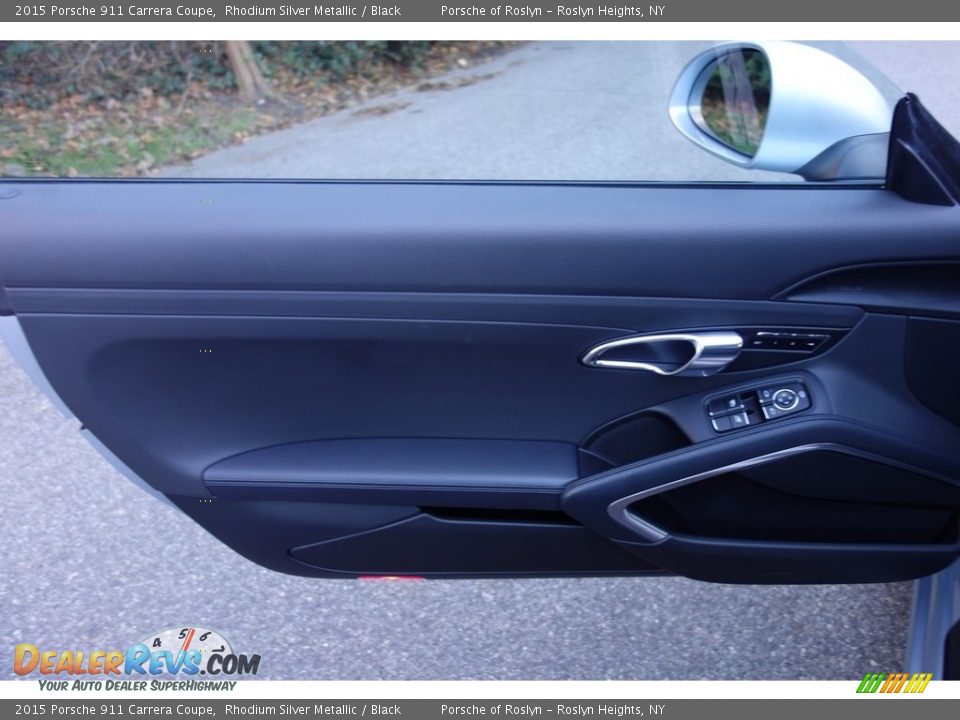 2015 Porsche 911 Carrera Coupe Rhodium Silver Metallic / Black Photo #12