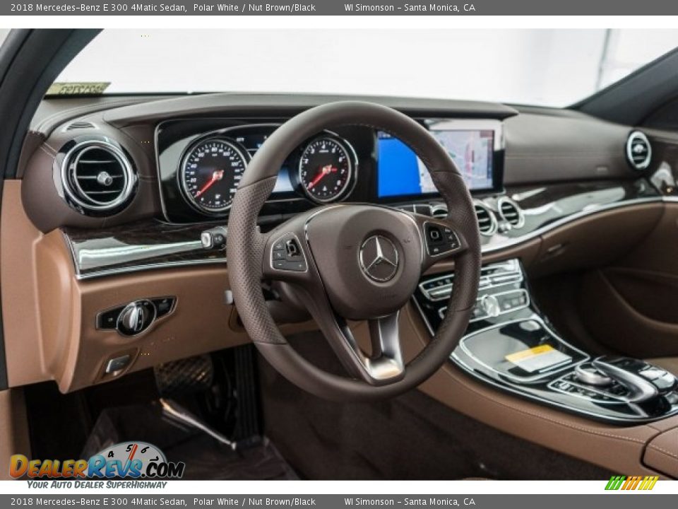 Dashboard of 2018 Mercedes-Benz E 300 4Matic Sedan Photo #6