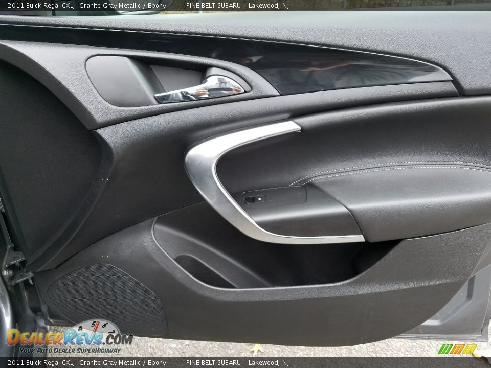 2011 Buick Regal CXL Granite Gray Metallic / Ebony Photo #19