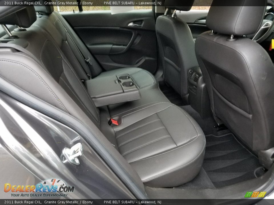 2011 Buick Regal CXL Granite Gray Metallic / Ebony Photo #21