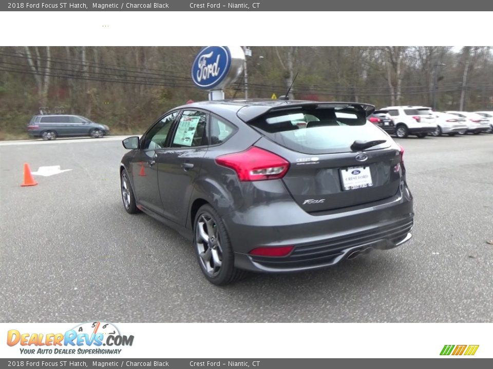 2018 Ford Focus ST Hatch Magnetic / Charcoal Black Photo #5