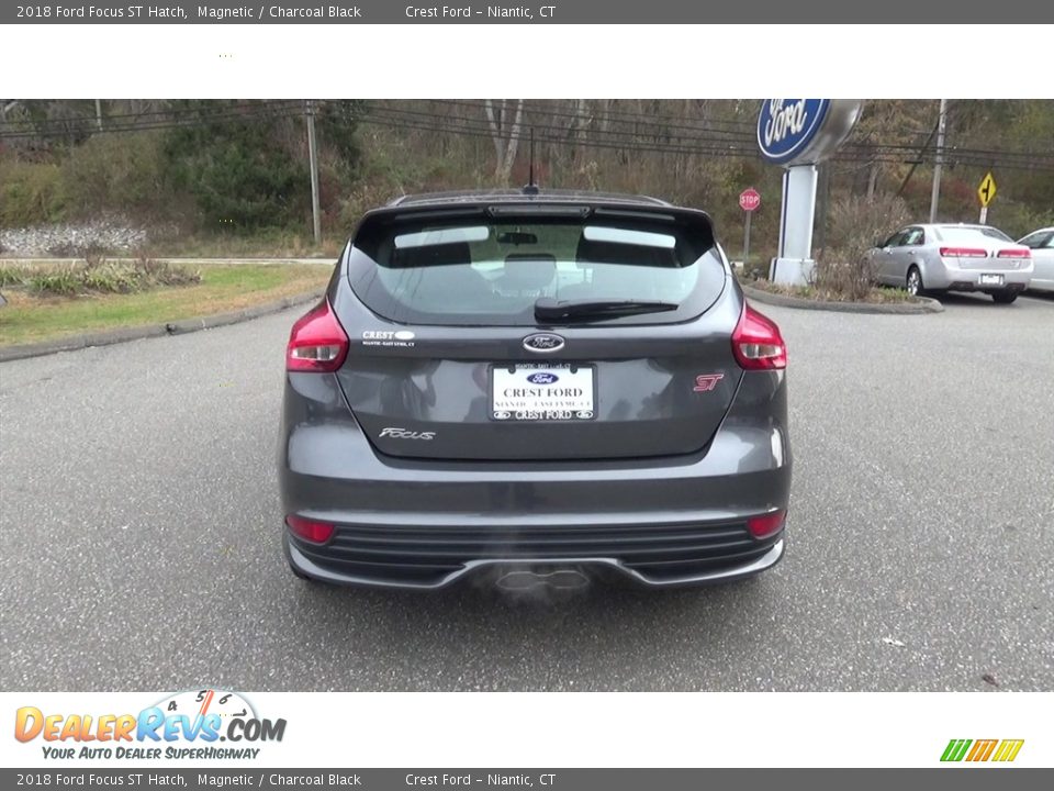 2018 Ford Focus ST Hatch Magnetic / Charcoal Black Photo #6