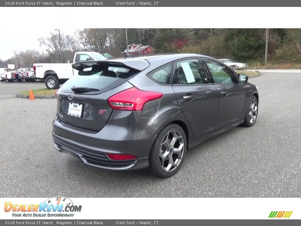 2018 Ford Focus ST Hatch Magnetic / Charcoal Black Photo #7