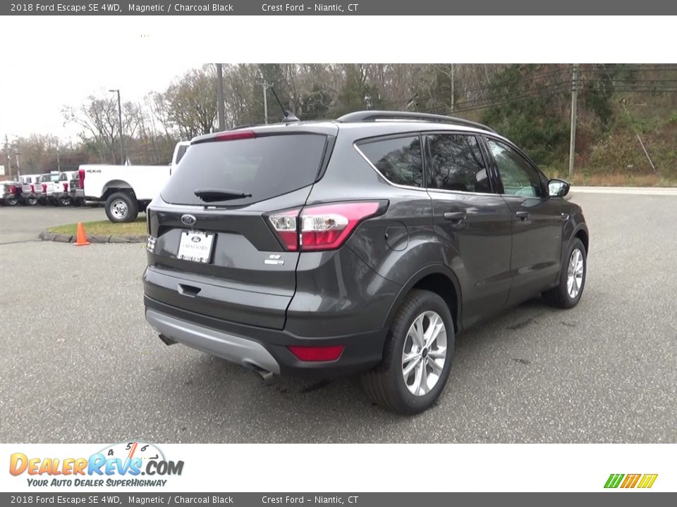 2018 Ford Escape SE 4WD Magnetic / Charcoal Black Photo #7