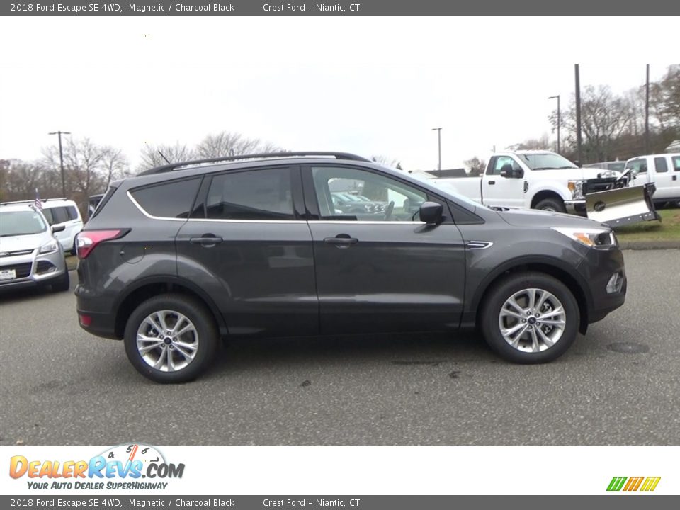 2018 Ford Escape SE 4WD Magnetic / Charcoal Black Photo #8