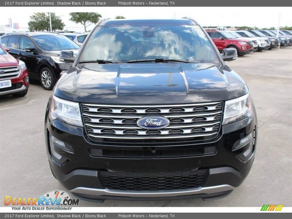 2017 Ford Explorer Limited Shadow Black / Ebony Black Photo #2