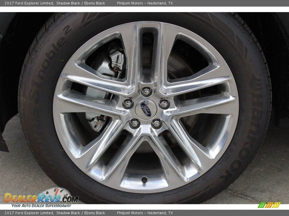 2017 Ford Explorer Limited Shadow Black / Ebony Black Photo #4