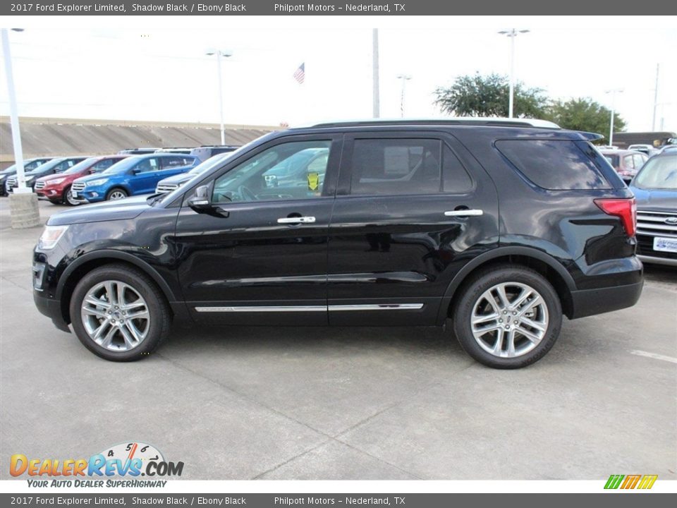 2017 Ford Explorer Limited Shadow Black / Ebony Black Photo #5