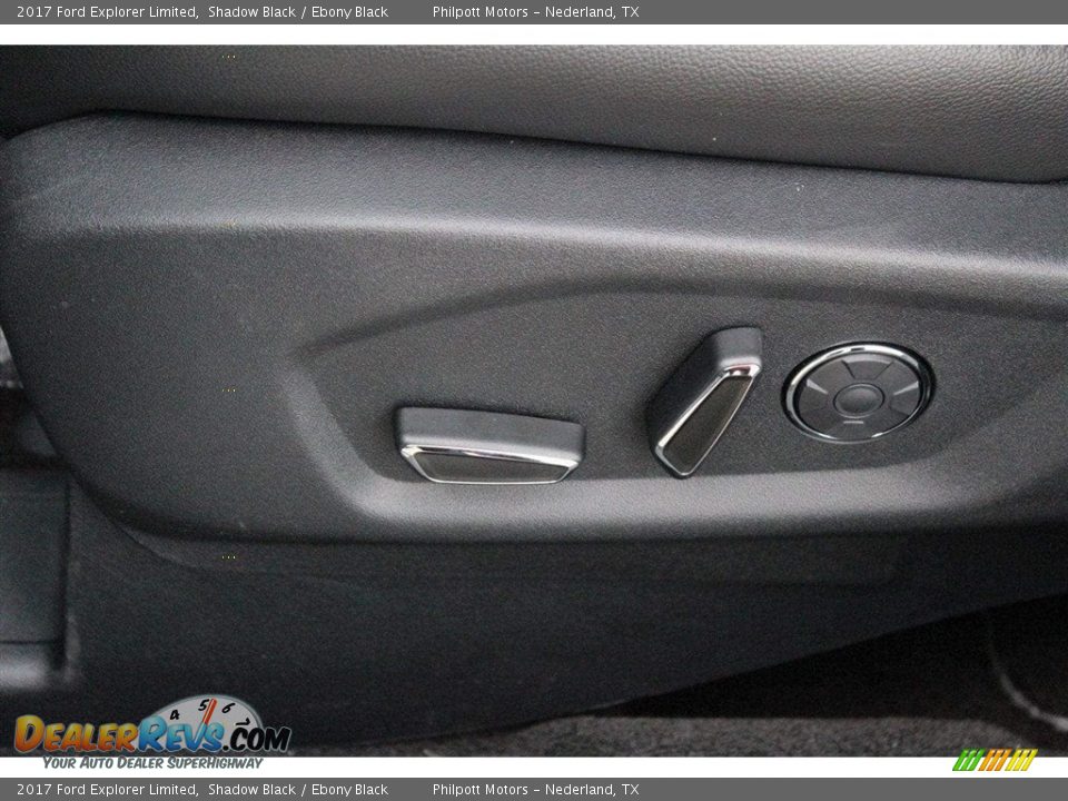 2017 Ford Explorer Limited Shadow Black / Ebony Black Photo #11