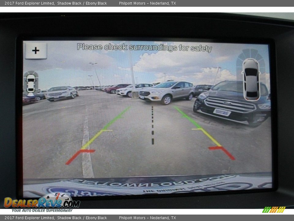 2017 Ford Explorer Limited Shadow Black / Ebony Black Photo #12