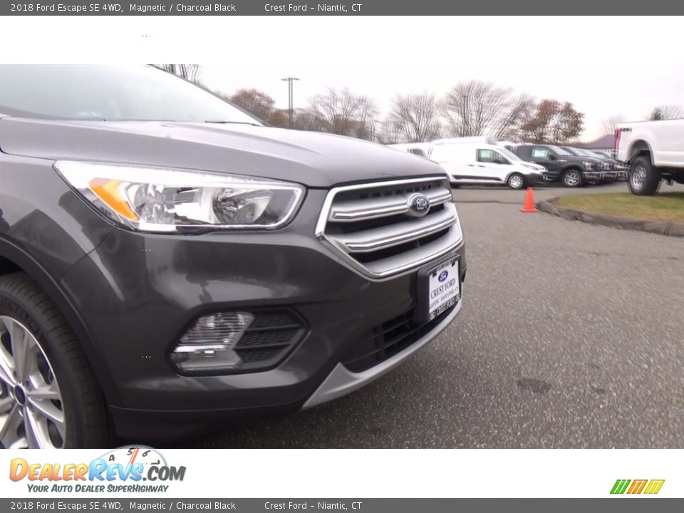 2018 Ford Escape SE 4WD Magnetic / Charcoal Black Photo #27