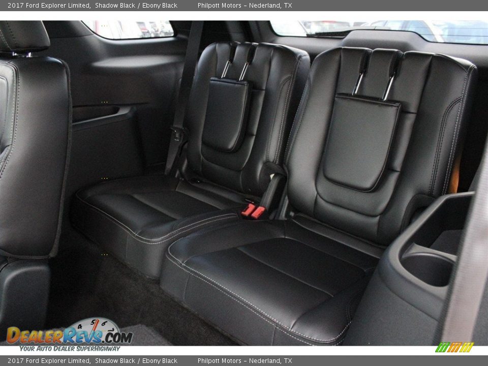 2017 Ford Explorer Limited Shadow Black / Ebony Black Photo #19